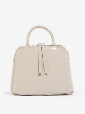 Buy Westside Accessories Taupe Glossy Shoulder Bag from Westside