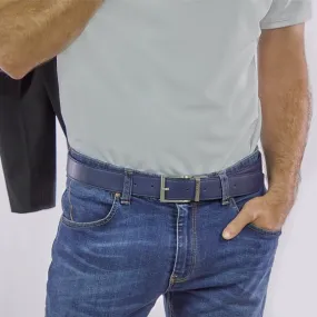 CANUSSA Reverse Vegan Belt Blue / Camel